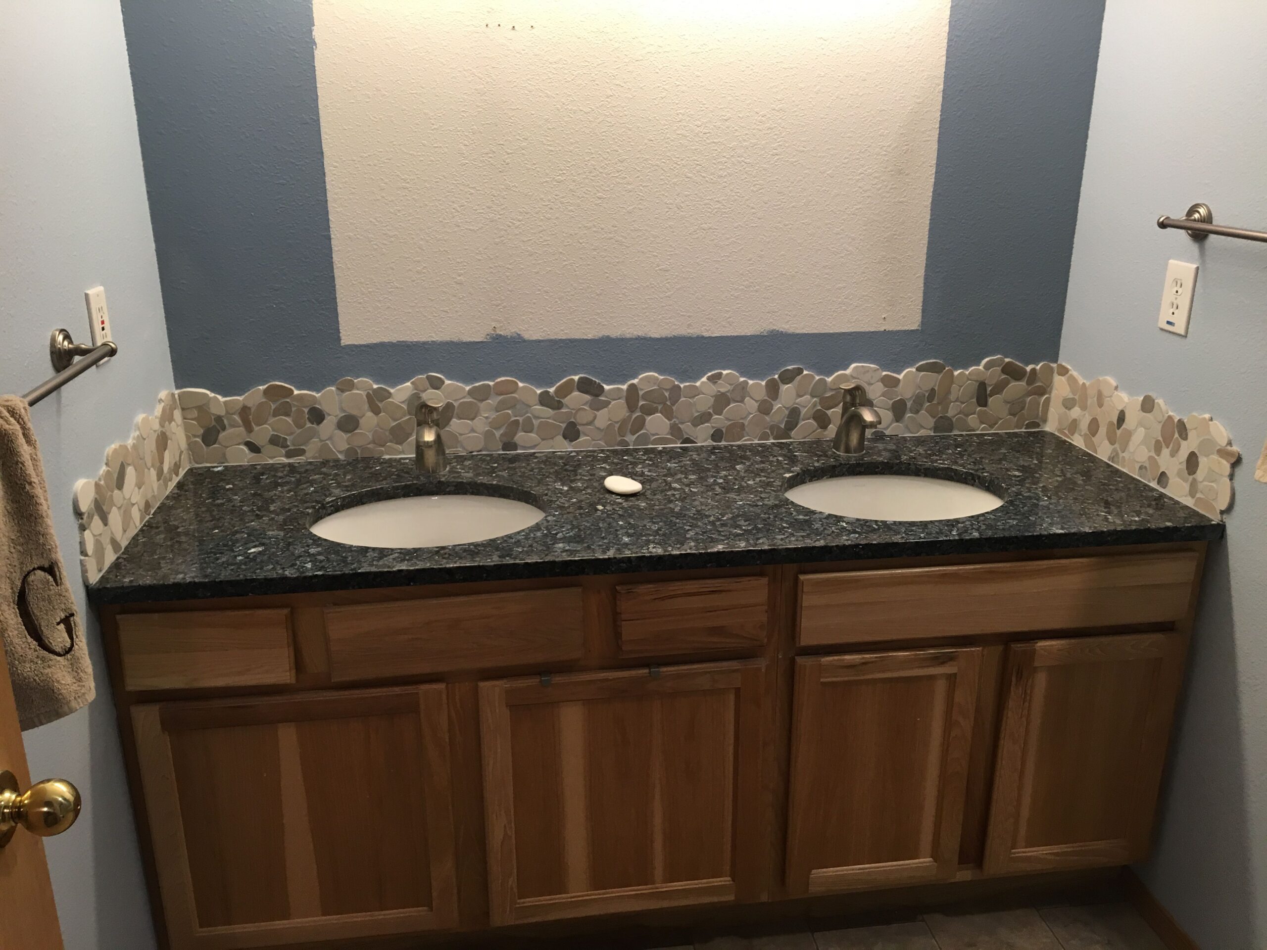 Master Bathroom Tile Backsplash