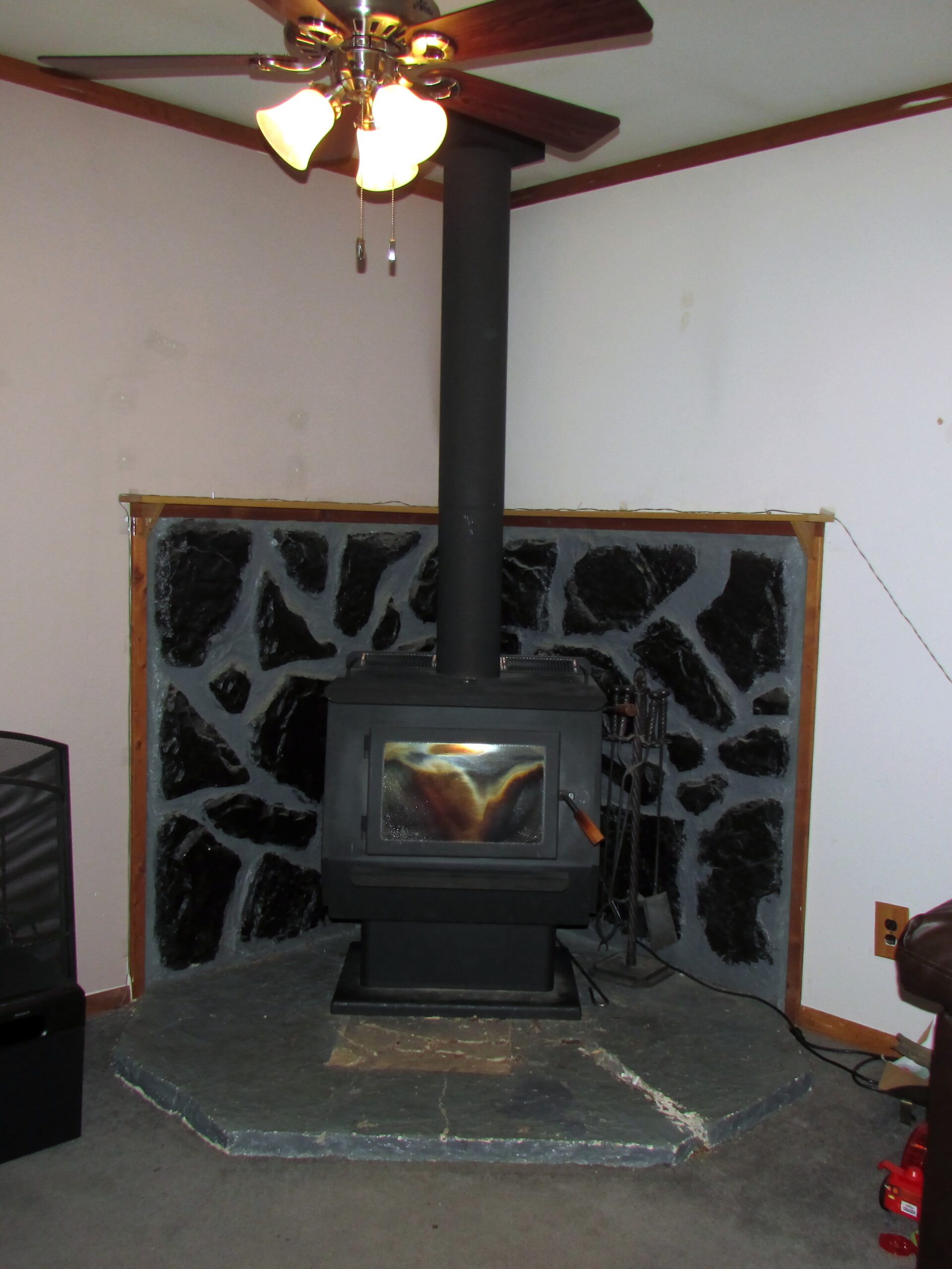 Wood Stove Remodel